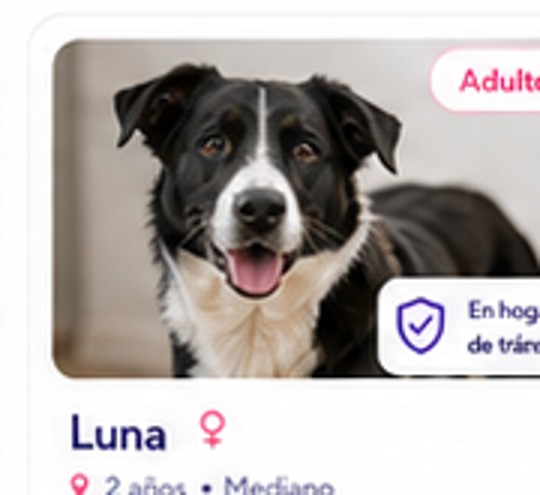 Luna en adopción